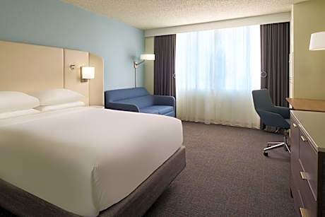 Guest room, 1 Queen, Sofa bed (Mobility Accessible w/Roll-in Shower)