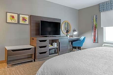 King Accessible Room W/ Roll-In Shower Ns