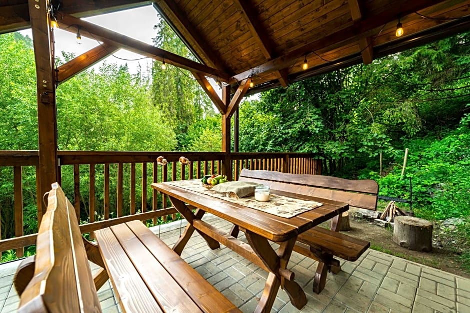 SOVIA WELLNESS CHATA s jacuzzi kaďou a saunou, Čingov