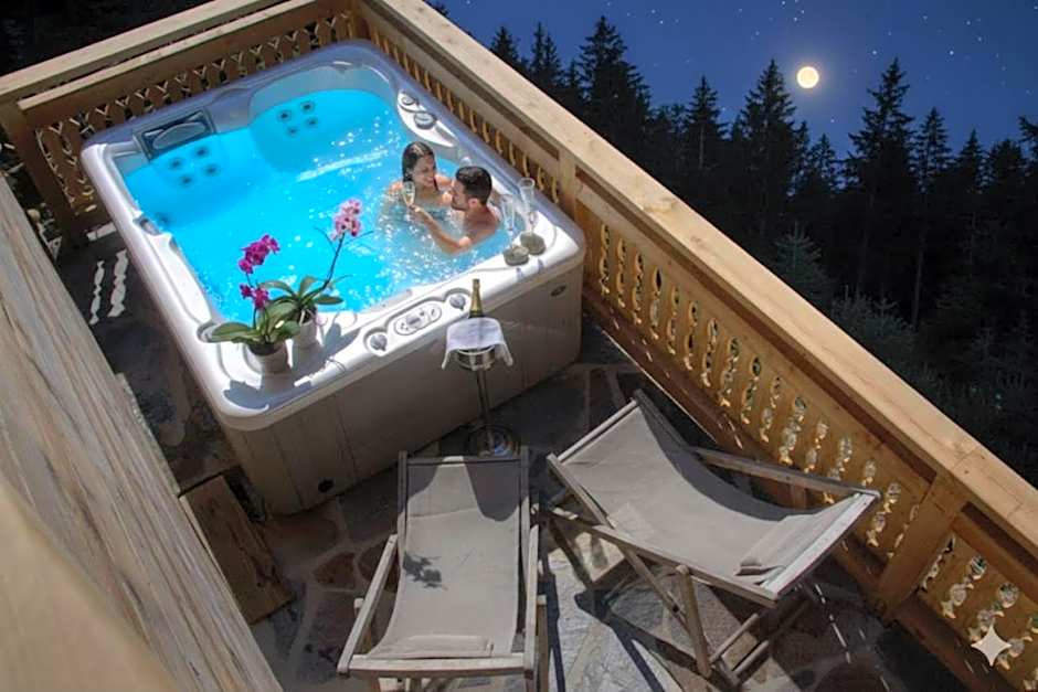Hôtel Les Chalets de Philippe avec Jacuzzis Privatifs