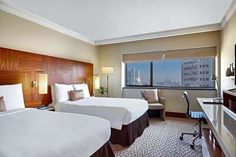 Guest room, 2 Double, City view