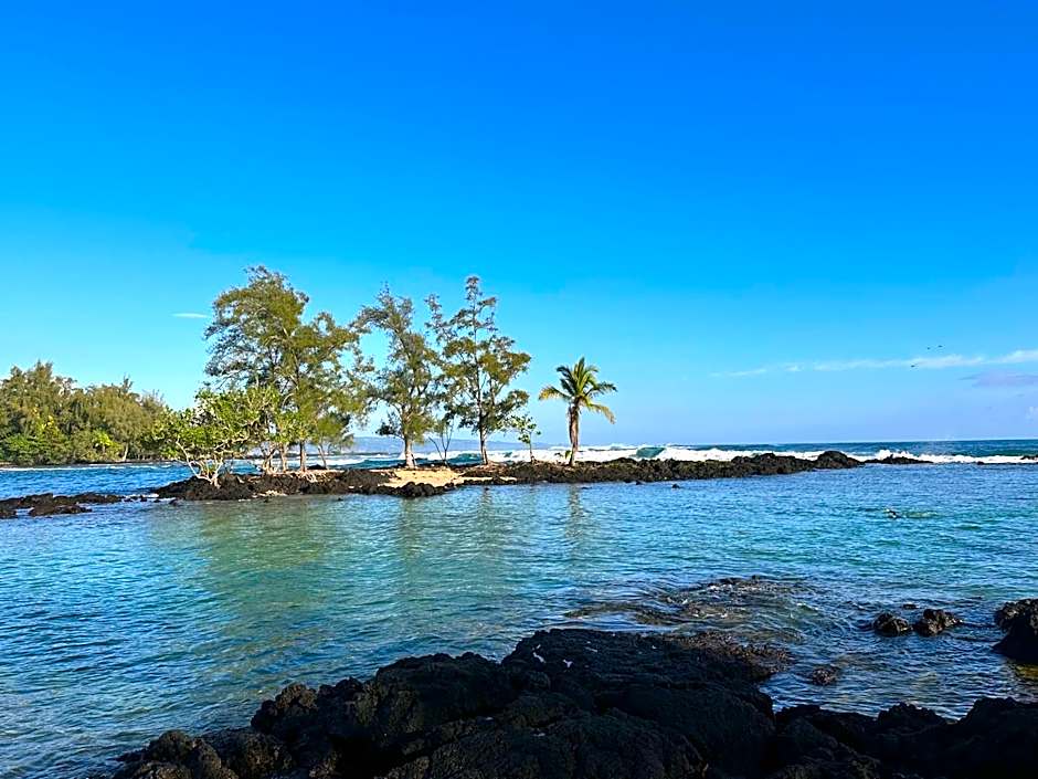 Ocean view Mauna Loa Shores Kai Ekahi #201 next to Carlsmith Beach Park Hilo HI