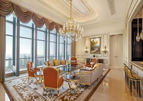 Presidential Suite, 1 Bedroom Suite, 1 King, Ocean view