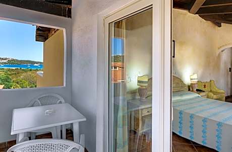 Double or Twin Room with Side Sea View and Balcony