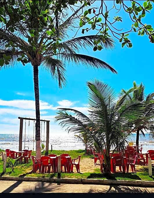 Apt 202 Frente para o Mar e Piscina Village das Ondas