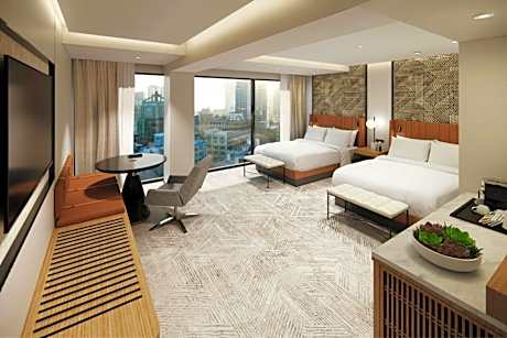 Signature Queen Room with Two Queen Beds and City View