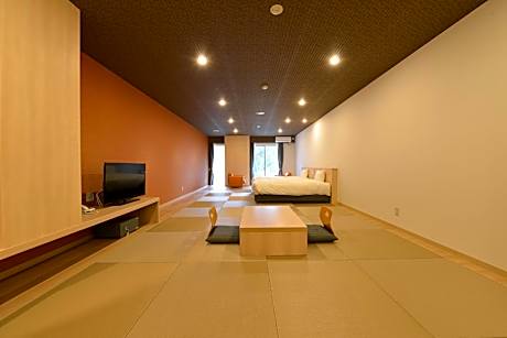 Twin Room with Tatami Area - Shared Bathroom - Non-Smoking
