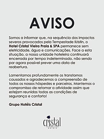 Hotel Cristal Vieira Praia & Spa
