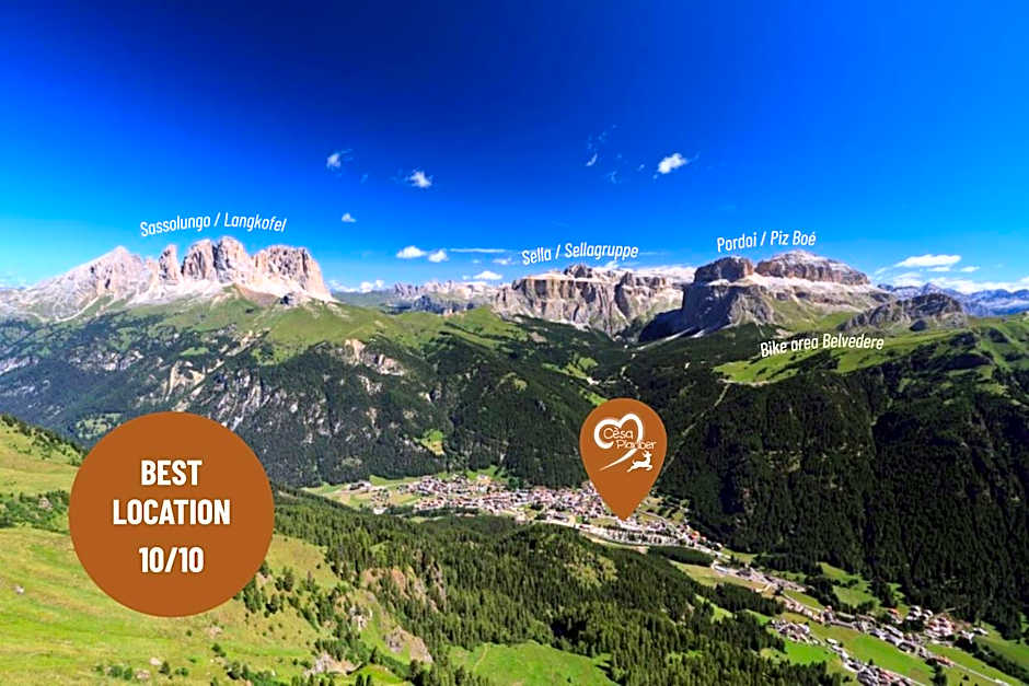 B&B Cèsa Planber Mountain View SKI-IN SKI-OUT