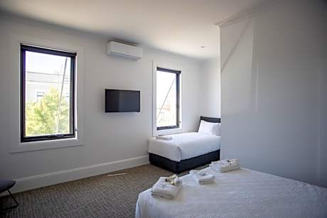 Family Room with Shared Bathroom