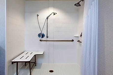 Standard King Room with Mobility Accessible Roll-In Shower