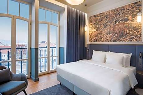 Collection Room with Old Town View