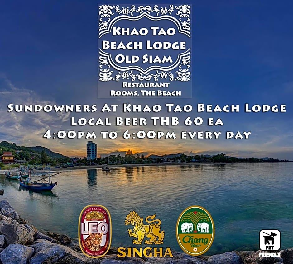 Khao Tao Beach Lodge Old Siam