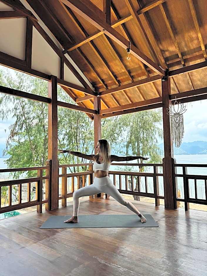 Flowers & Fire Yoga Garden