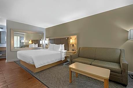 King Room with Sofa Bed and Courtyard View - Non-Smoking