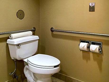 Double Room with Two Double Beds and Roll-In Shower - Non-Smoking
