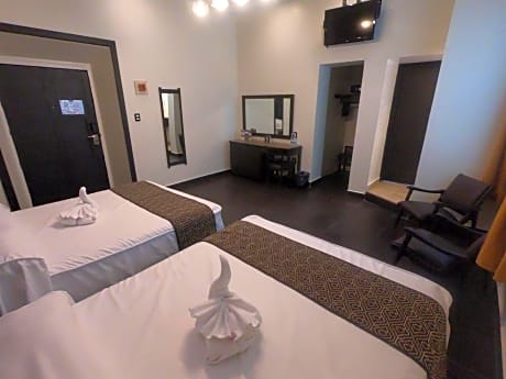 Double Room with Double Beds Interior