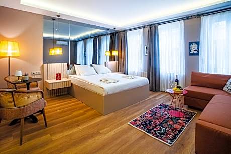 Triple - Room With A Large Bed And A Bunk Bed