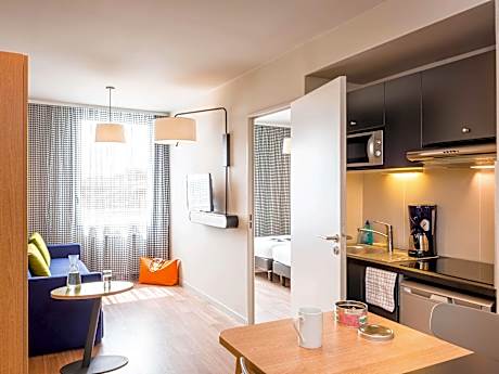 4-people apartment with patio