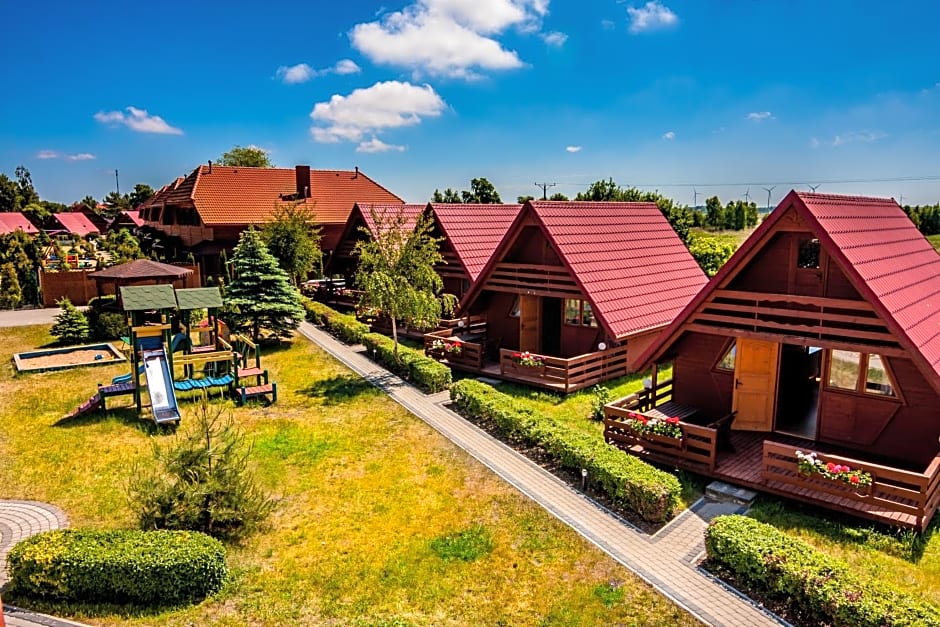 Domki Słoneczko z dostępem do jacuzzi sauny i rowerów