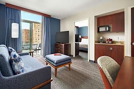One-Bedroom King Suite with Sofa Bed and Balcony