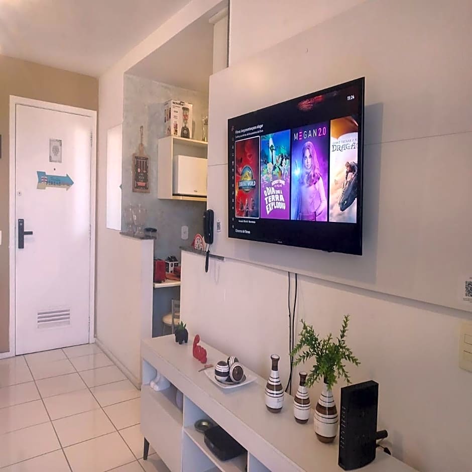 One Flat Arejado Copacabana 24h Seg & Ar-Cond