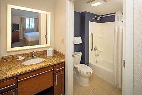 Suite, 1 Bedroom (Mobility/Hearing Accessible, Tub) (1 King Bed and 1 Double Sofa Bed)