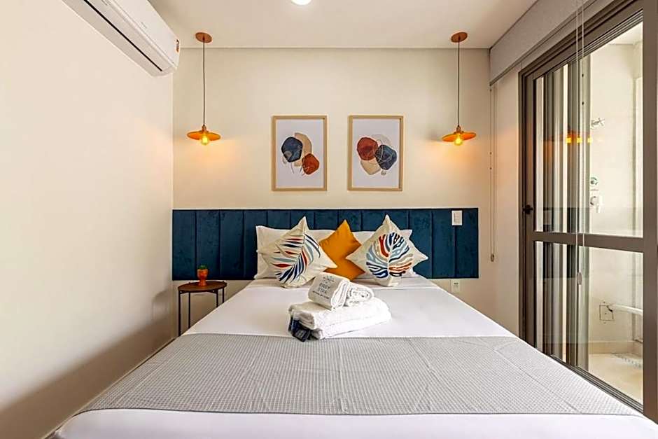 Easy Star - Lindo Studio no Brooklin ao lado Av. Santo Amaro! - ZT01H