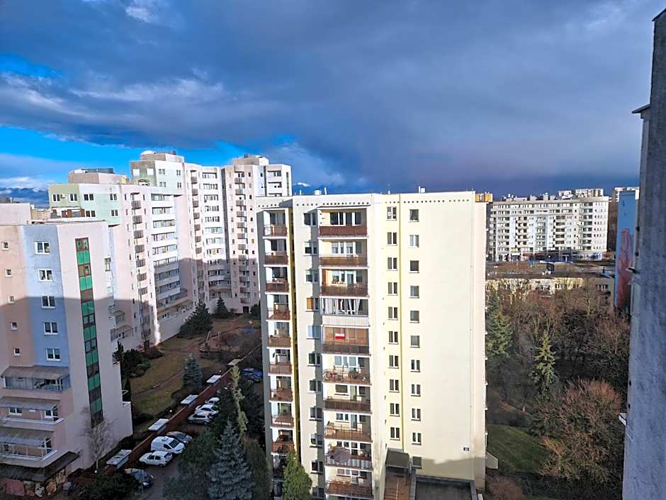 Niebieski Meander Pokoje blisko metra