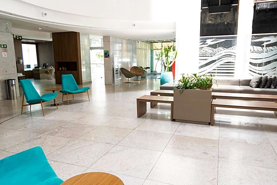 2703 Flat Beira Mar Av Boa Viagem com Cozinha