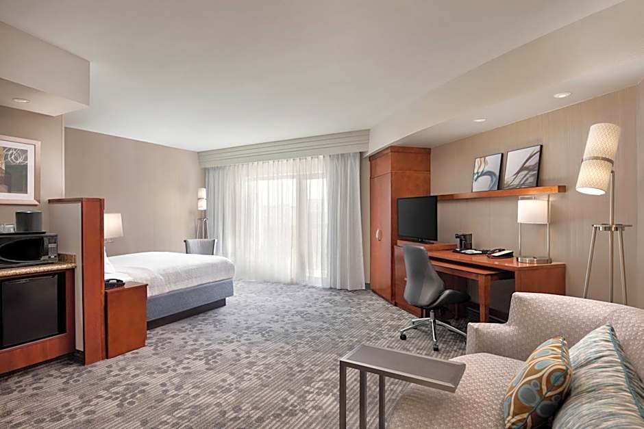 Photo 1 of 3 of 1 King Bed with Sofabed, Hearing/Mobility Accessible, Roll in Shower, Balcony