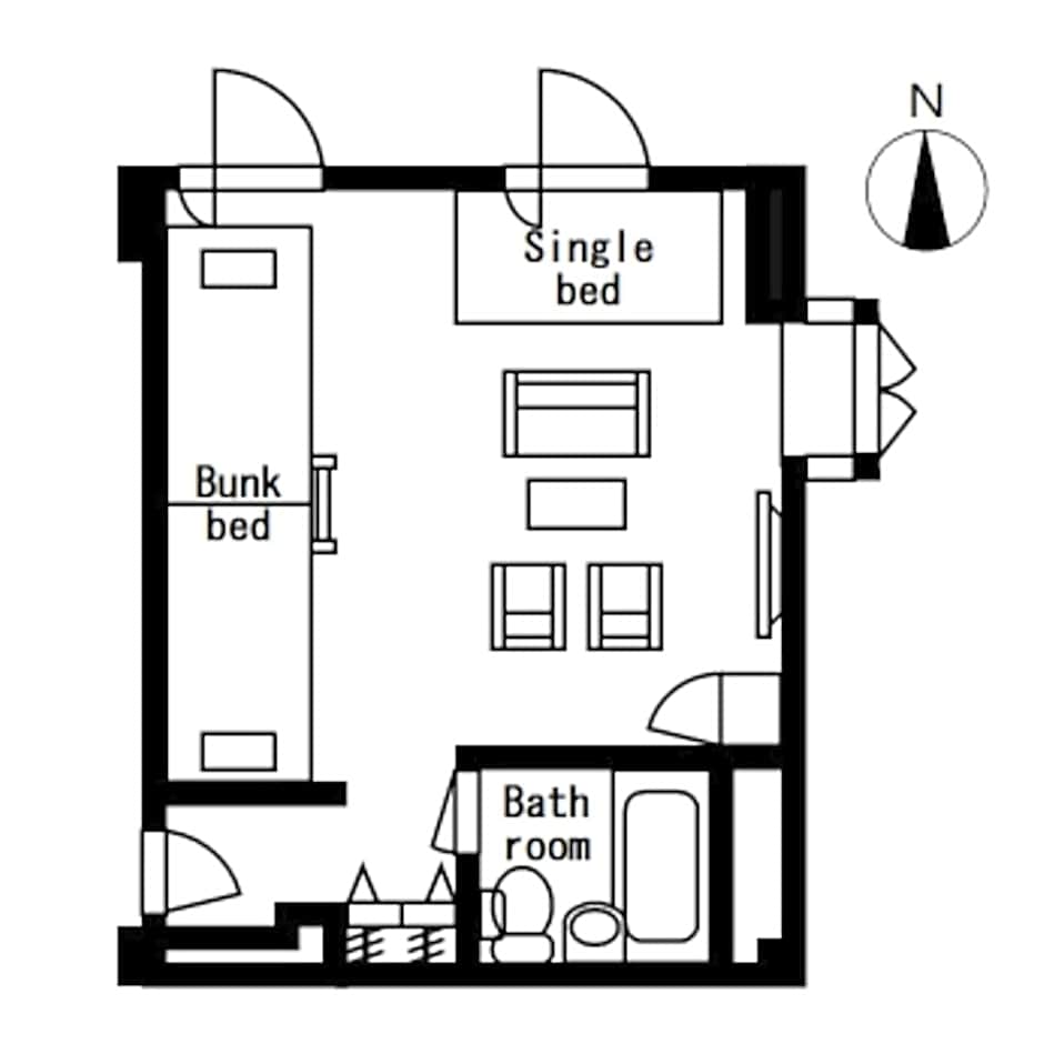 ALPHABED INN Takamatsuekimae