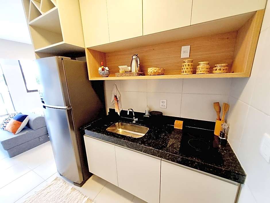 Flat em Muro Alto - Porto de Galinhas - MAKIA A212 - By Anfitrião Legal