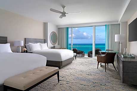 2 bedroom presidential, club level, 2 bedroom presidential suite, oceanfront, balcony