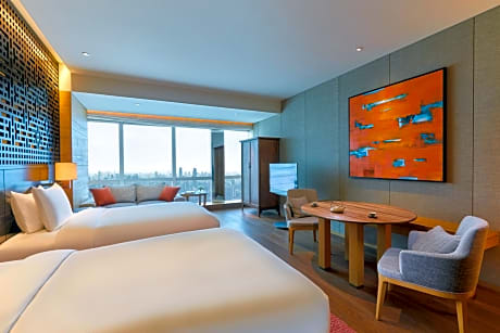 Two Double Beds