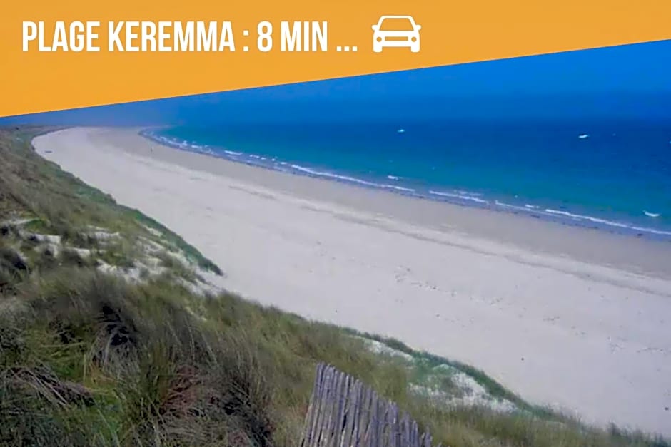 La Casa du Dolmen Clara, balnéo privée, entre terre et mer