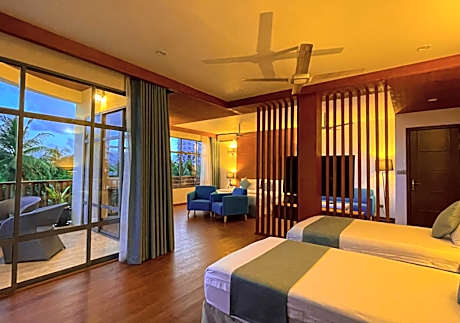 Family suite partial sea view - Balcony