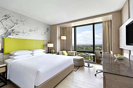 Deluxe Guest Room, 1 King, City View