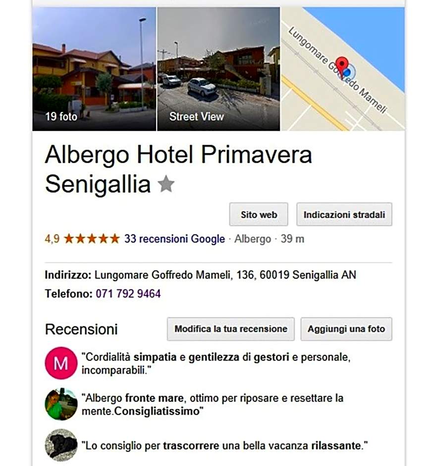 Albergo Primavera