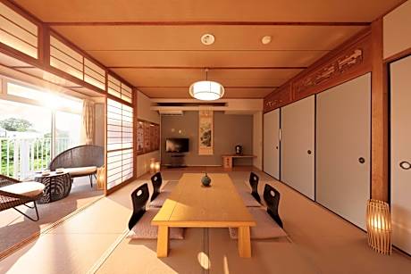 Japanese-Style Family Room
