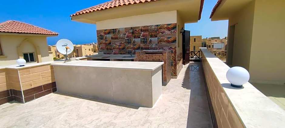 Villa with beach view