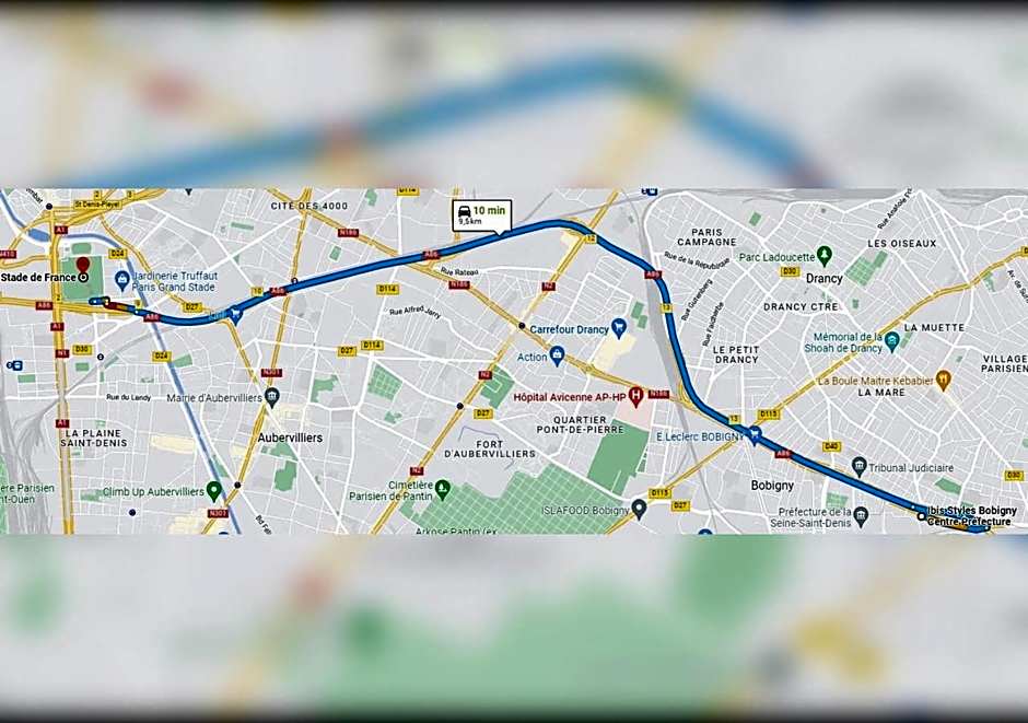 Ibis Styles Bobigny Centre Prefecture