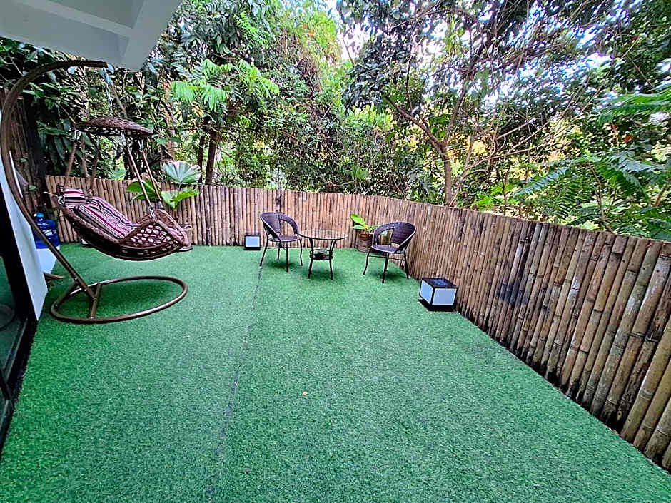 Bali-style studio apartment