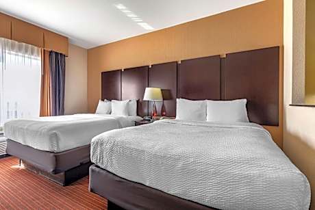 Queen Suite with Two Queen Beds and Sofa Bed