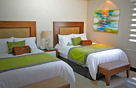 Two Double Beds