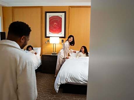 Superior Queen Room with Two Queen Beds and Street View