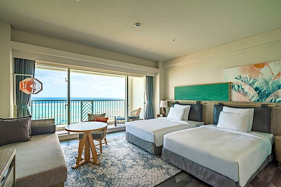 Photo 1 of 7 of 2 Twin Beds, Ocean View, Ocean Wing, Mid Floor