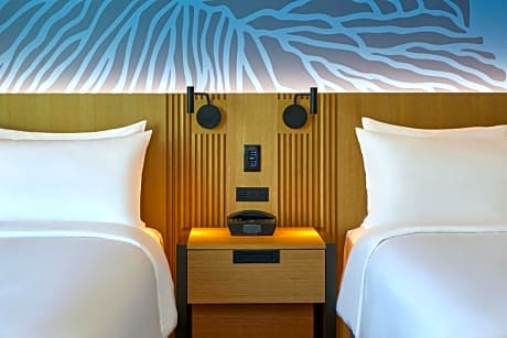 Queen Room with Two Queen Beds and City View