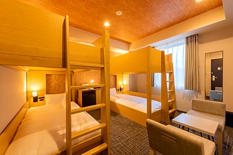 Quadruple Room with Bunk Beds