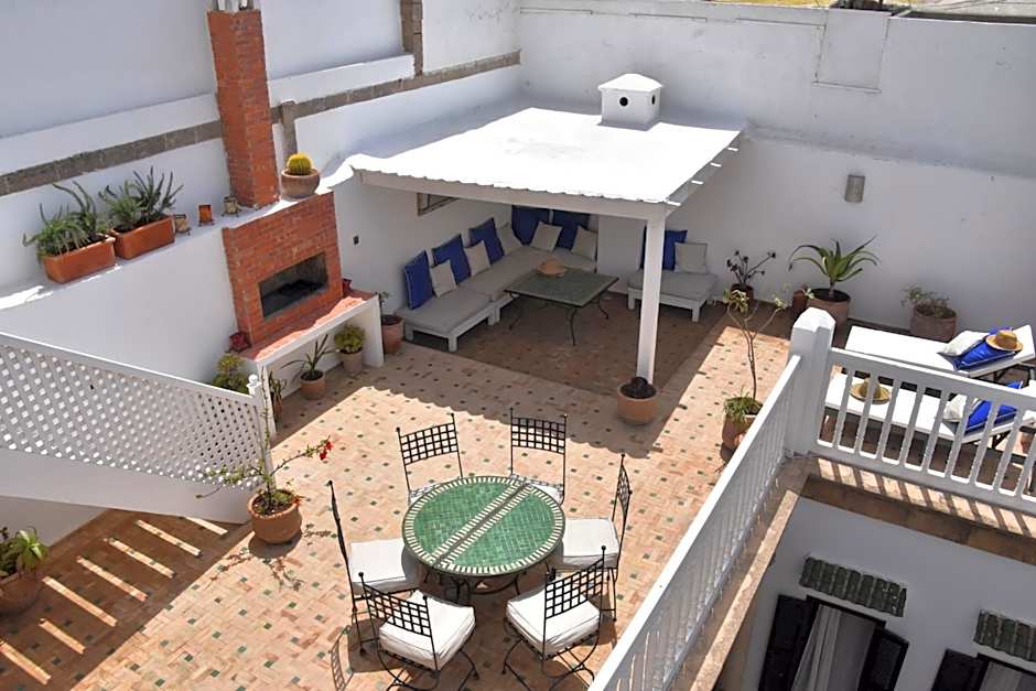 RIAD DAR ASSALAMA Terrasse Vue Mer